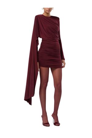 Abito mini aderente Xenia bordeaux THE ANDAMANE | T180119BTJV045383